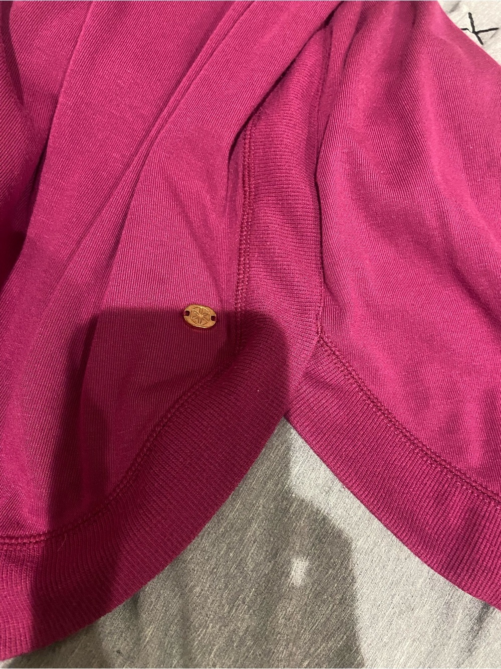 GAIAM Women's Magenta Pullover Hoodie - Picture 4 of 4